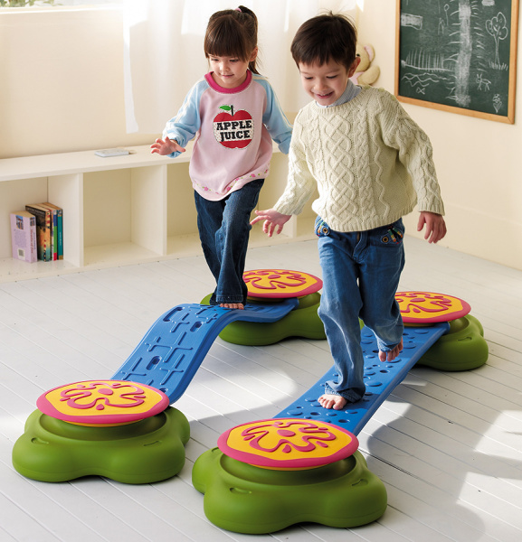 Тактильная дорожка Водяная лилия малый набор, 6 элементов Weplay