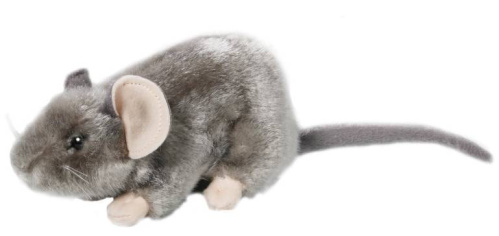 Игрушка мягкая Мышка 17 см LEOSCO