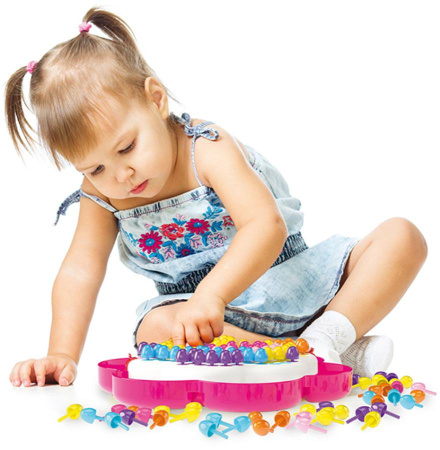 Мозаика Pixel daisy 15 мм 150 деталей Quercetti