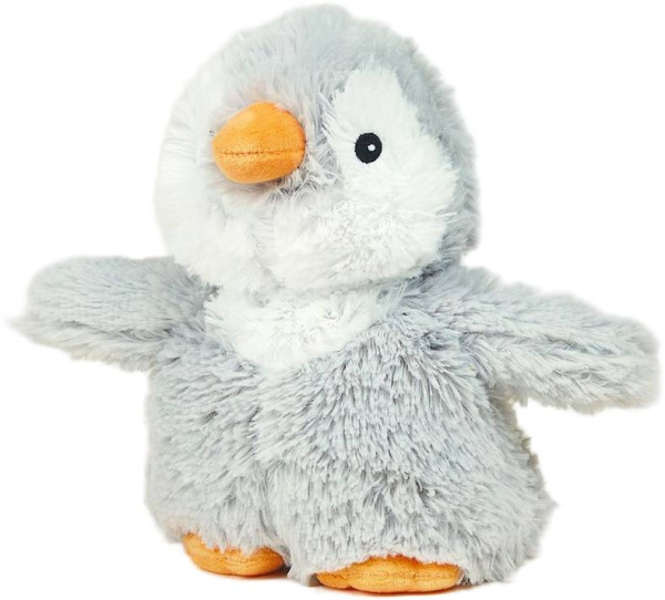 Игрушка-грелка Medium Серый Пингвин 23 см Intelex