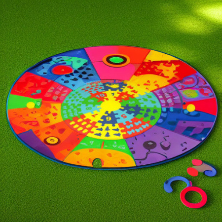 Коврик-пазл КРУГ, 21 деталь Экопромторг