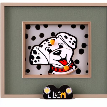 Рамка-вкладыш Далматинец ЛЭМ