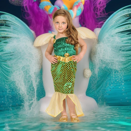 Русалочка, рост 98 Widmann