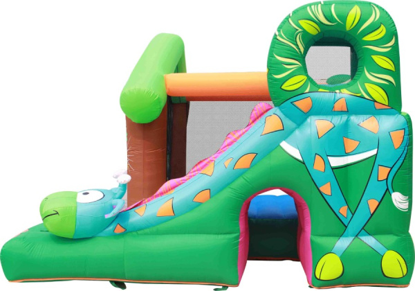 Надувной батут с горкой ЖИРАФ Happy Hop