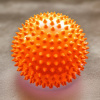 Мяч мягкий массажный ЕЖИК 12 см, оранжевый Альпина Пласт