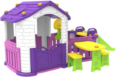 Игровой комплекс Дом 2 фиолетовый Toy Monarch
