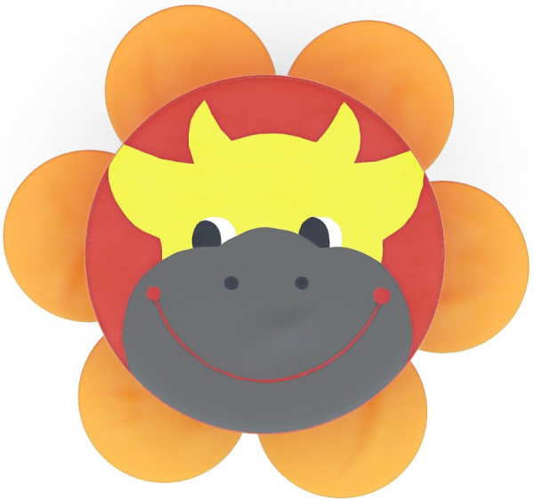 Пуфик Коровка мягкий Romana