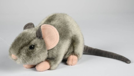 Игрушка мягкая Мышка 17 см LEOSCO