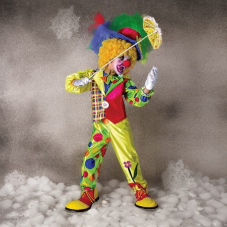 Маскарадный костюм Клоун, рост 130-140 Snowmen