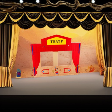 Театральная ширма настольная ЛЭМ