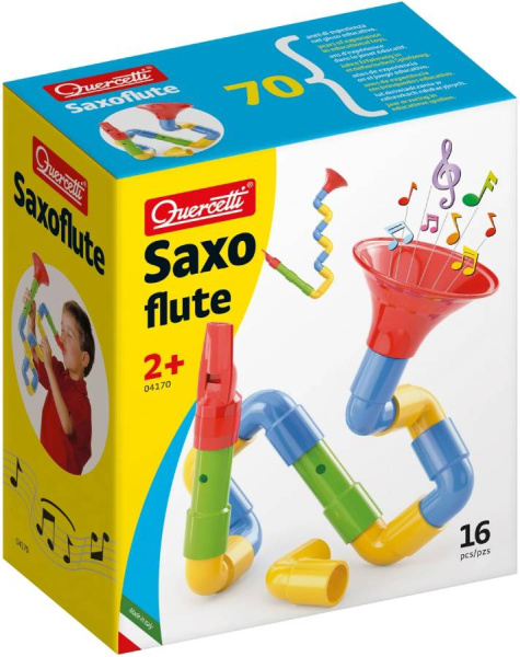 Конструктор Саксофон 16 деталей Quercetti