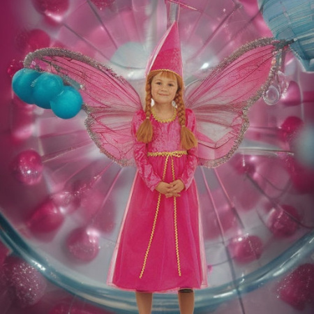 Фея розовая, рост 110 Widmann