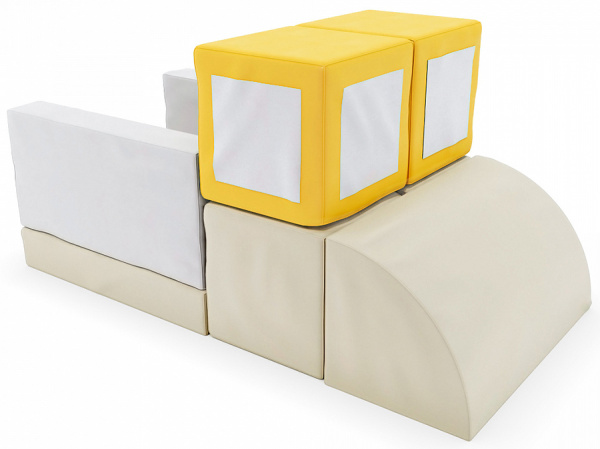 Мягкие игровые блоки Самосвал Pastel Romana