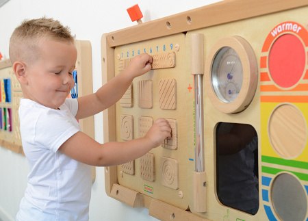 Панель настенная Тактильная (доска А) Masterkids