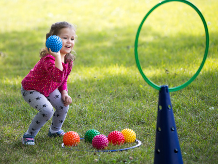 Мячи мягкие массажные Easy Grip Set 10 см, 2 штуки Ledraplastic