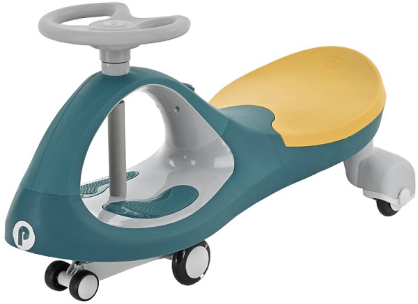 Каталка Twist зелено-желтая, со светом и звуком Pituso