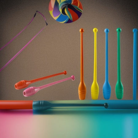 Булавы для художественной гимнастики 155 г