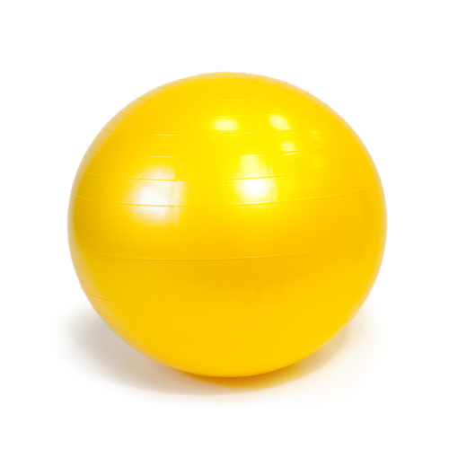 Мяч гимнастический фитбол GYMNIC PLUS 65 см, желтый Ledraplastic