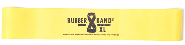 Ленточный амортизатор DITTMANN RubberBand желтый