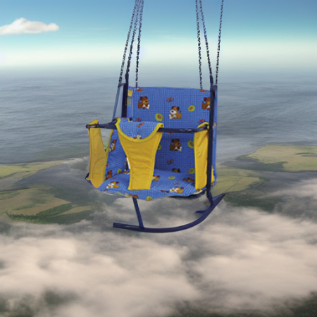 Качели напольные ВЕТЕРОК синие Globex