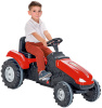 Педальная машина Трактор MEGA красный Pilsan