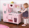Кухня деревянная ВИНТАЖ розовая KidKraft