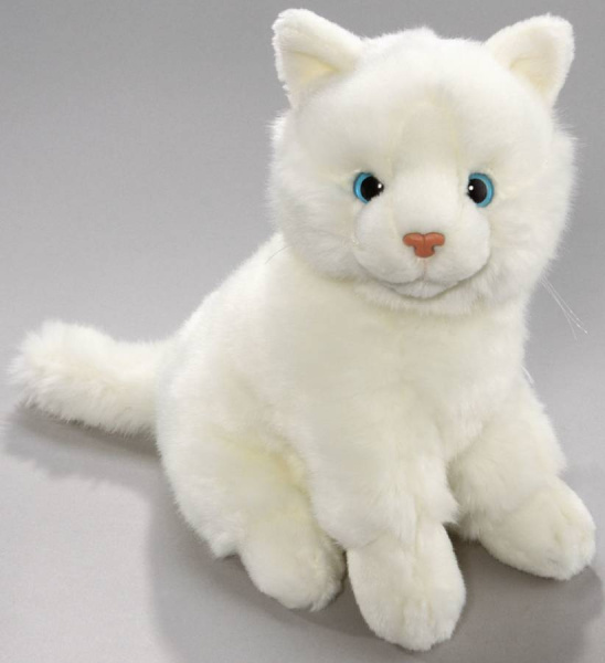 Игрушка мягкая Котенок сидящий 19 см в ассортименте LEOSCO