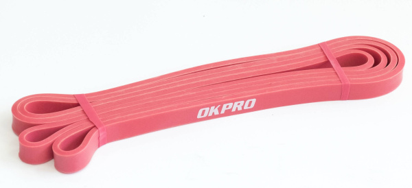 Эспандер ленточный 208х1,3х0,41 см нагрузка 35-70 LBS OKPRO