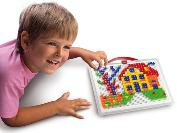 Мозаика FantaColor portable 10 мм 300 деталей Quercetti