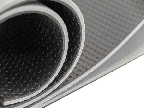 Мат для йоги и аэробики двухслойный 180х66х0,6 см HARDMAT REBEL