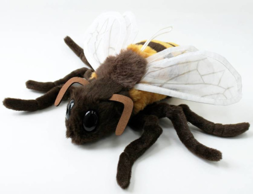 Игрушка мягкая Пчела 20 см LEOSCO