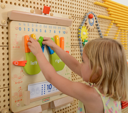 Панель настенная Считаем по пальцам Masterkids