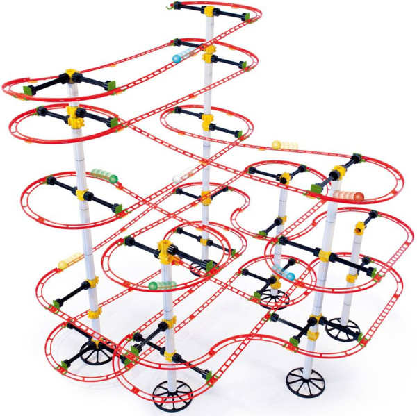 Конструктор-серпантин Skyrail Maxi 410 деталей Quercetti