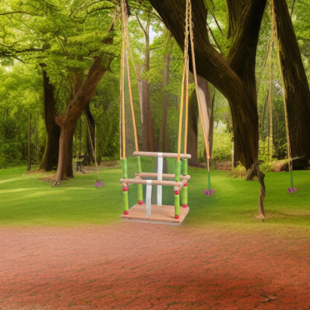 Качели деревянные Woody