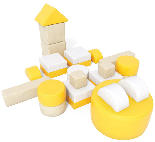 Мягкие игровые модули Космолет Pastel Romana