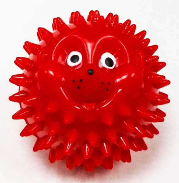 Мяч массажный Ежик-шарик 6,5 см, 1 штука Тех-пласт