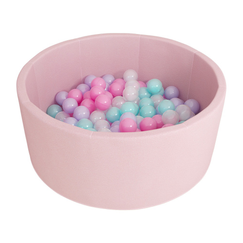 Сухой бассейн с шариками Airpool (розовый с розовыми шариками)