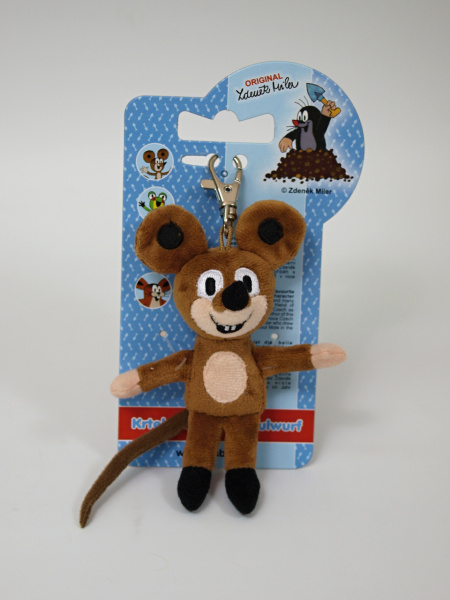 Игрушка-брелок Мышка 12 см на карабине Moravska Ustrenda Brno