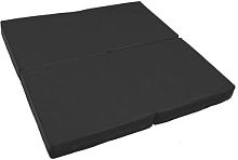 Мат № 11 100х100х10 см складной черный КМС Мат № 11 100х100х10 см складной черный КМС
