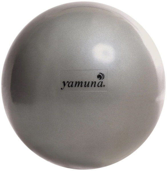 Массажный мяч YAMUNA Silver Ball серебряный 18 см