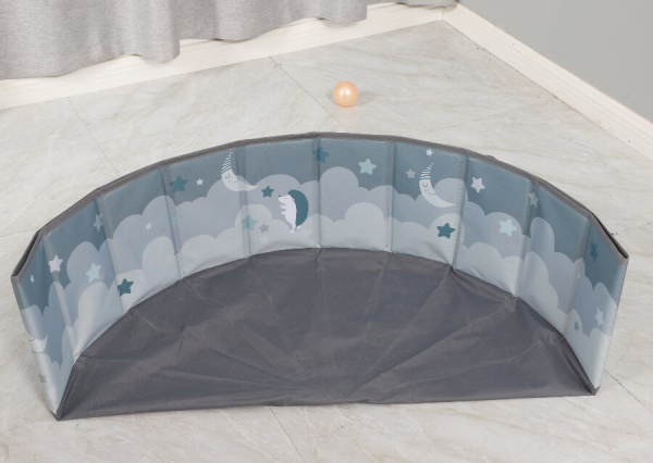 Сухой бассейн для шариков UNIX Kids Moon 100 см Grey