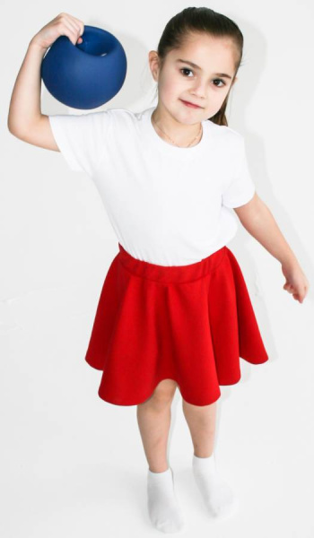 Гиря резиновая шар 16 см, 1 штука Тех-пласт