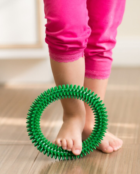 Кольцо массажное AKU RING 17 см, 4 штуки Ledraplastic