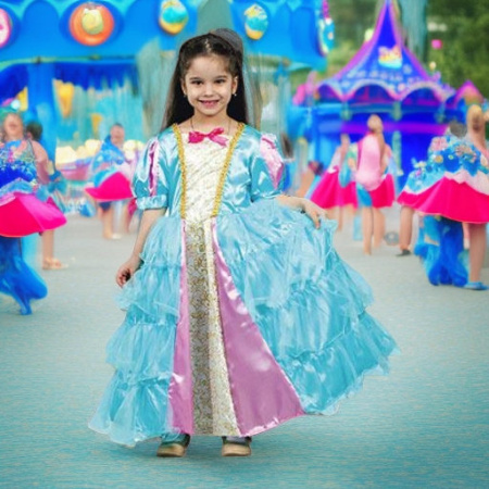 Принцесса в голубом, рост 134 КарнавалиЯ
