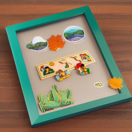 Рамка-вкладыш Времена года ЛЭМ