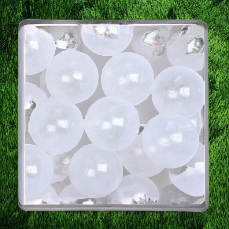 Прозрачный шарик для сухого бассейна 7 см