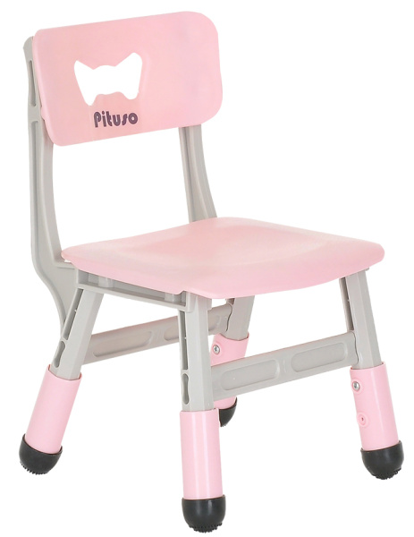 Растущие столик со стульчиком розовый Pituso