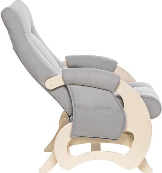 Кресло для кормления Milli Ария (дуб шампань, ткань V51)