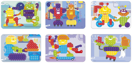 Мозаика 15 мм в чемоданчике