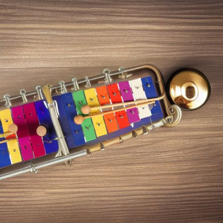 Металлофон 8 нот Flight